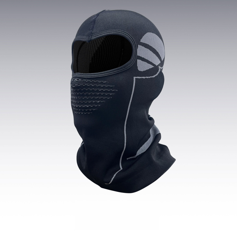 Žieminė dviračių kaukė su gobtuvu — vėjo atspari, šilta megzta veido apsauga, medžiaga nailonas, prekinis ženklas Jingxing, unisex