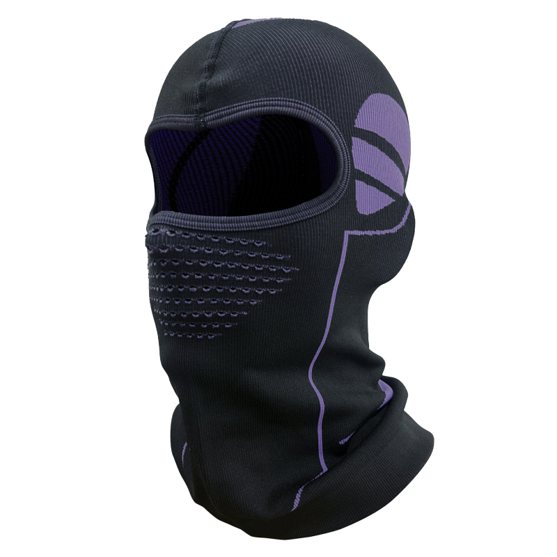 Žieminė dviračių kaukė su gobtuvu — vėjo atspari, šilta megzta veido apsauga, medžiaga nailonas, prekinis ženklas Jingxing, unisex