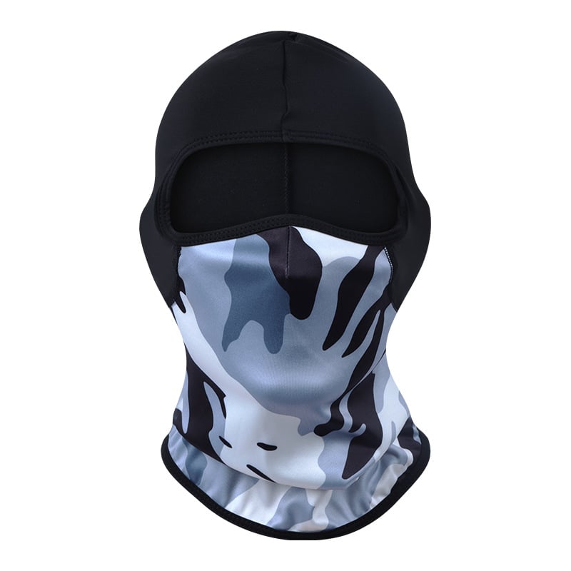 Dviračių kaukė su balaklava – vėjo ir šalčio atspari, poliesteris, universalus, sandėlyje, įgaliota privatų prekės ženklą