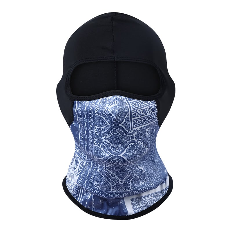 Dviračių kaukė su balaklava – vėjo ir šalčio atspari, poliesteris, universalus, sandėlyje, įgaliota privatų prekės ženklą