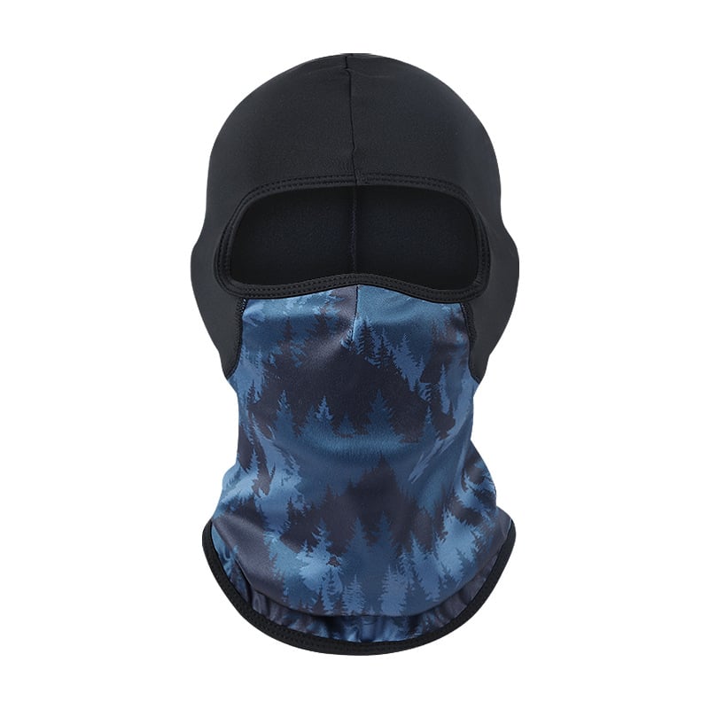 Dviračių kaukė su balaklava – vėjo ir šalčio atspari, poliesteris, universalus, sandėlyje, įgaliota privatų prekės ženklą