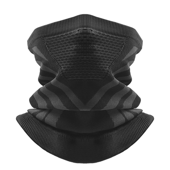 Dviračio kaklo šalikėlis, stora megzta medžiaga, žieminė šiluma, unisex, Sirius