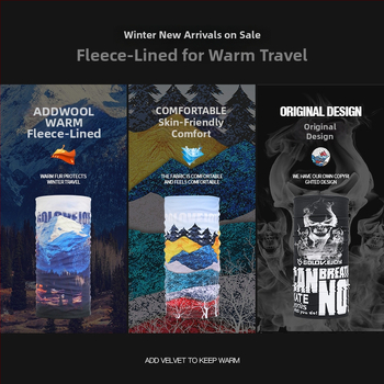 Rexchi važiavimo kaukė žieminė, veliūrinė, anti-spritz, stora šilta, hip-hop magiškas turbanas, vyriškas modelis, tinkama dviračiams/pėsčiamis/slidinėjimui