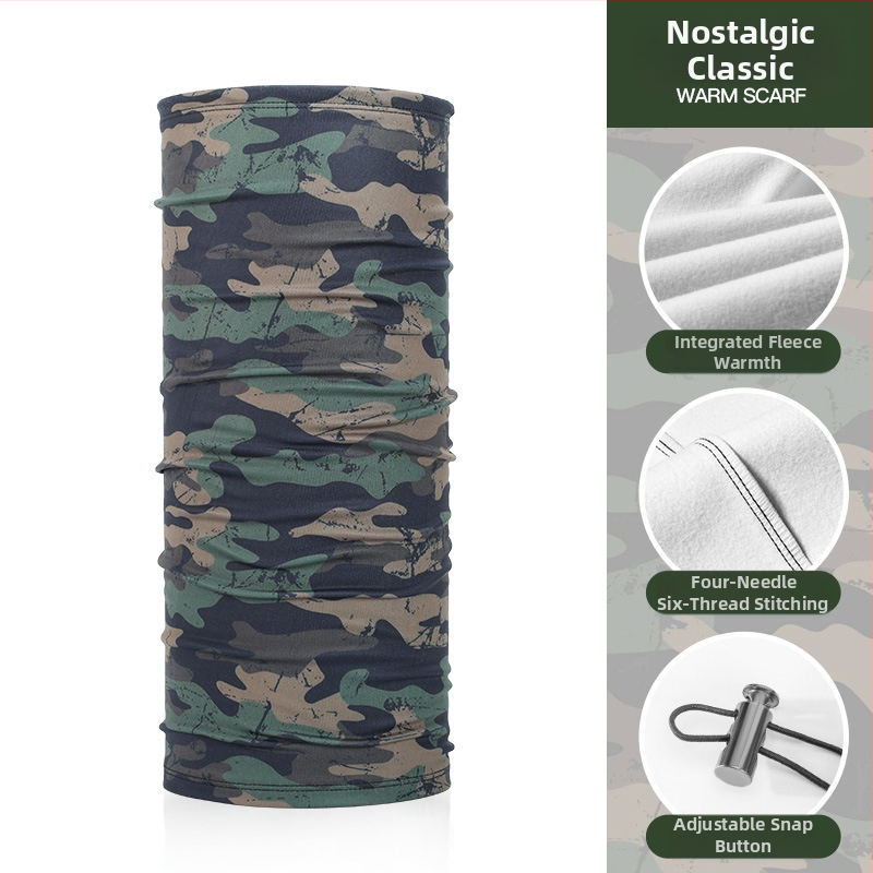 Rexchi važiavimo kaukė žieminė, veliūrinė, anti-spritz, stora šilta, hip-hop magiškas turbanas, vyriškas modelis, tinkama dviračiams/pėsčiamis/slidinėjimui