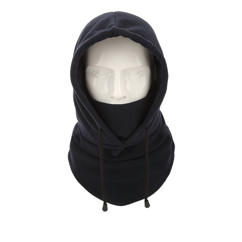 Dviračių kaukė su gobtuvu iš polar fliso, universalus, kaklo apsauga, tinkama slidinėjimui ir lauko veiklai