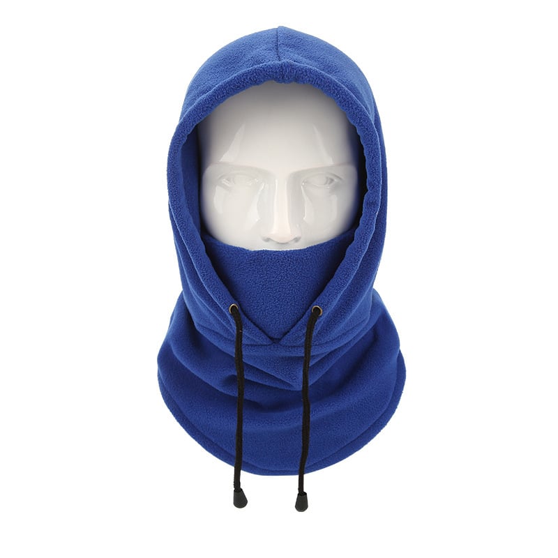 Dviračių kaukė su gobtuvu iš polar fliso, universalus, kaklo apsauga, tinkama slidinėjimui ir lauko veiklai