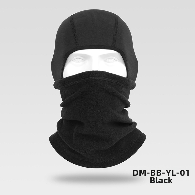 Dviračių veido kaukė su poliariniu flisu, žiemiškai šilta galvos apdaila važiavimui ir slidinėjimui, poliesteris, prekinis ženklas Ruidong, universalus, vėjo atspari