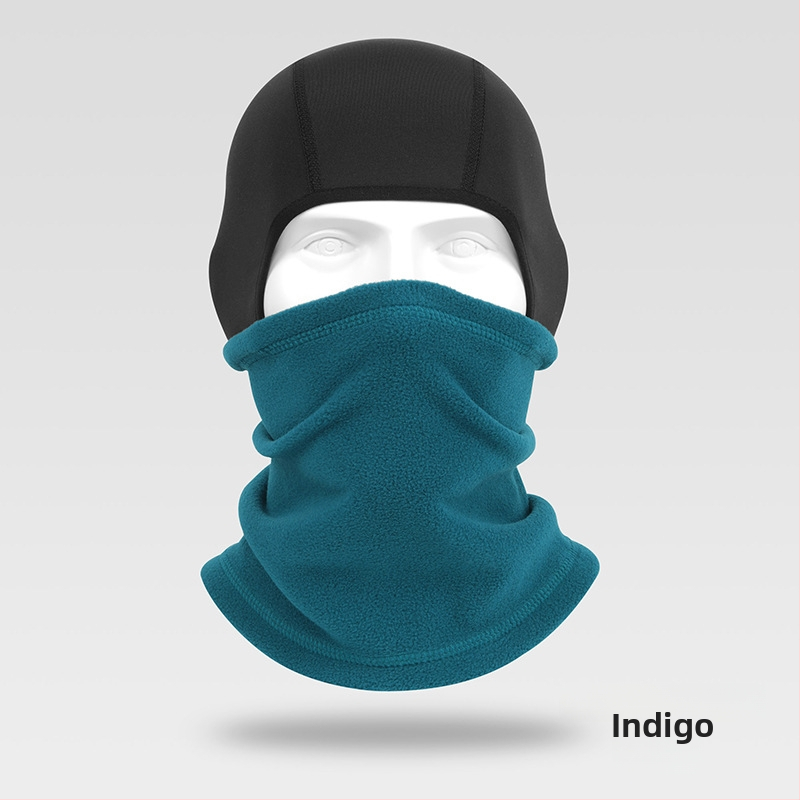 Dviračių veido kaukė su poliariniu flisu, žiemiškai šilta galvos apdaila važiavimui ir slidinėjimui, poliesteris, prekinis ženklas Ruidong, universalus, vėjo atspari