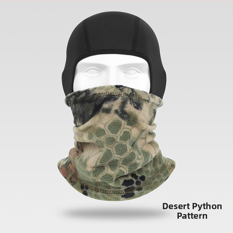 Dviračių veido kaukė su poliariniu flisu, žiemiškai šilta galvos apdaila važiavimui ir slidinėjimui, poliesteris, prekinis ženklas Ruidong, universalus, vėjo atspari