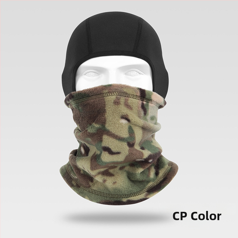 Dviračių veido kaukė su poliariniu flisu, žiemiškai šilta galvos apdaila važiavimui ir slidinėjimui, poliesteris, prekinis ženklas Ruidong, universalus, vėjo atspari