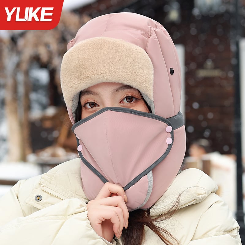 Dviračių veido kaukė (vandeniui atsparus audinys, prekės ženklas Yuke, unisex, be importo)