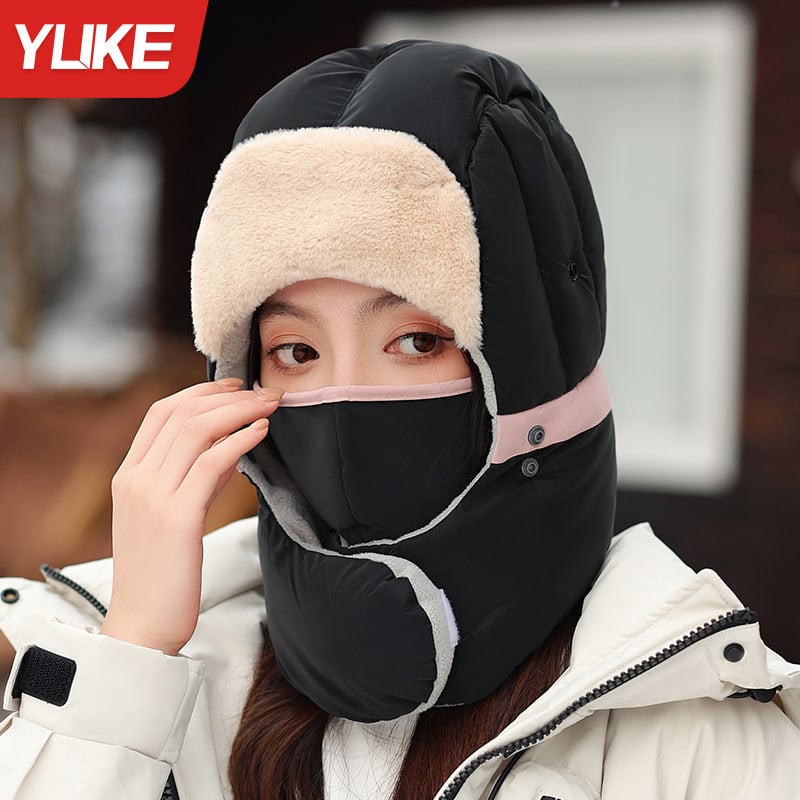 Dviračių veido kaukė (vandeniui atsparus audinys, prekės ženklas Yuke, unisex, be importo)