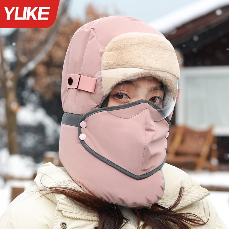 Dviračių veido kaukė (vandeniui atsparus audinys, prekės ženklas Yuke, unisex, be importo)