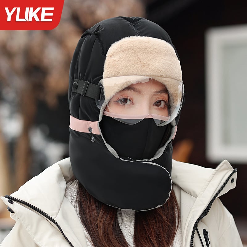 Dviračių veido kaukė (vandeniui atsparus audinys, prekės ženklas Yuke, unisex, be importo)