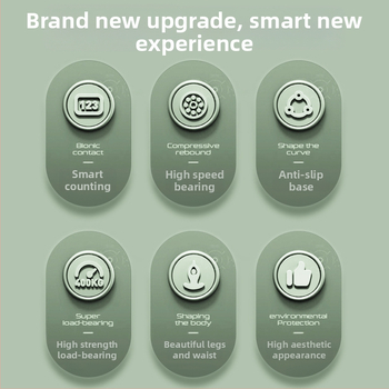 Zhijia elektrooniline loendur pöörlev kett treenimiseks kodus, ABS