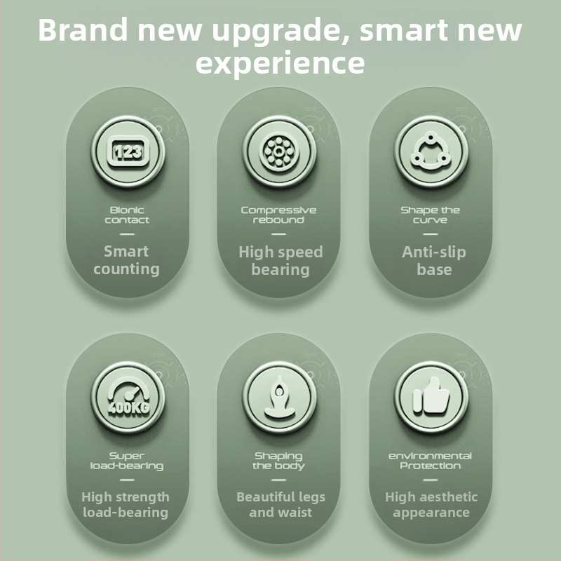 Zhijia elektroninis skaitiklis torzijos diskas namų mankštoms, ABS