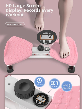 Kõhu pöörlev kett – koduseks fitnessiks, mudel HCN29, kaal 4,5 kg, mõõtmed 55×34×13,5 cm, sobib kodu ja kontori kasutamiseks