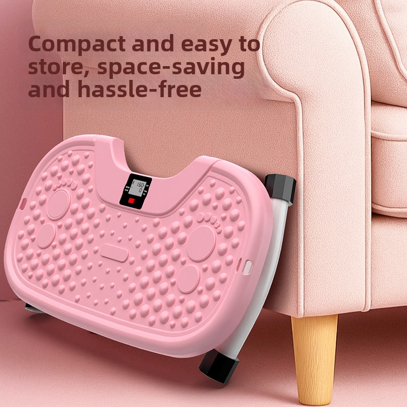 Mājas klusa vēdera vingrošanas ierīce ar elektronisku skaitīšanu, daudzfunkcionāla vidukļa pagrieziena plate, PP materiāls