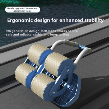 Kõhu ratas automaatse tagasipöördumisega, küünarnuki tugi, 2,2 kg, mudel QF-SLTKJFL