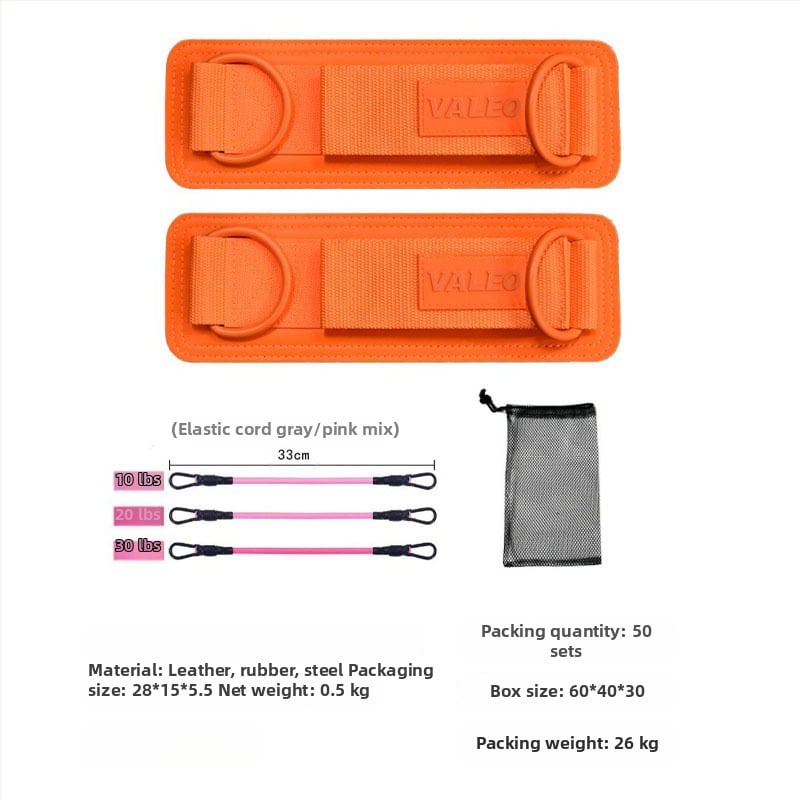 Kulkšnies apsaugos įrenginys – odinis korpusas, reguliuojama atrama, smūgiams atsparus, skirtas sporto treniruotėms su durų rėmu