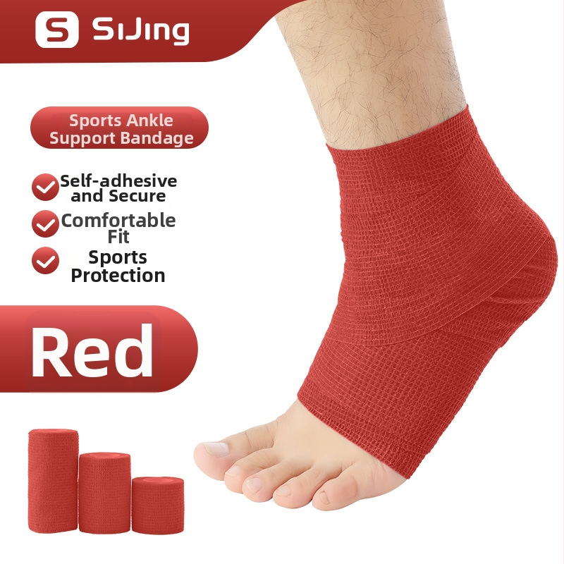 Kulkšnies tvaras futbolui — elastinis, lipnus marlės tvarstis, lateksas (kulkšnis; futbolas; lateksas; elastinis)