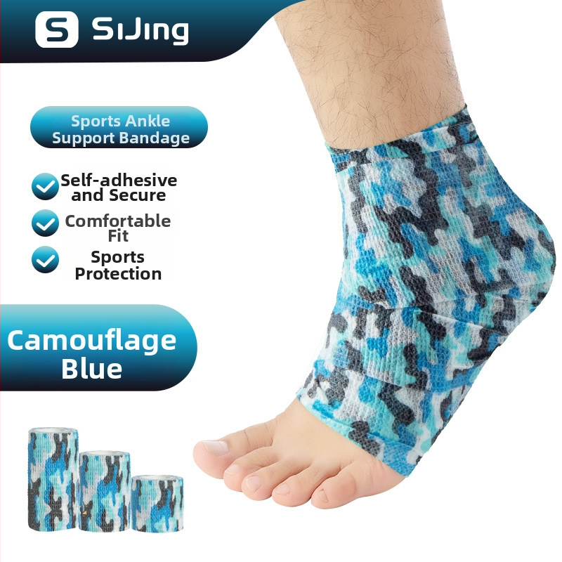 Kulkšnies tvaras futbolui — elastinis, lipnus marlės tvarstis, lateksas (kulkšnis; futbolas; lateksas; elastinis)