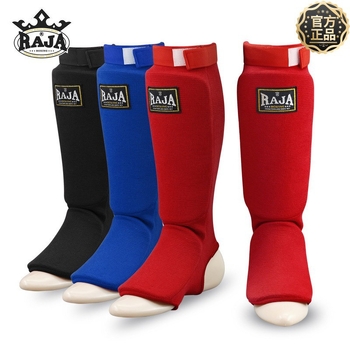 RAJA Калф защита от кожа – плетена защита за прасци за бокс, карате и смесени бойни спортове