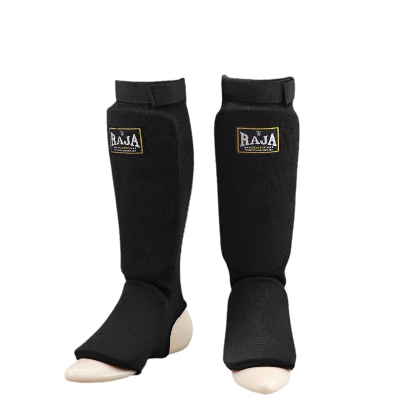 RAJA Калф защита от кожа – плетена защита за прасци за бокс, карате и смесени бойни спортове