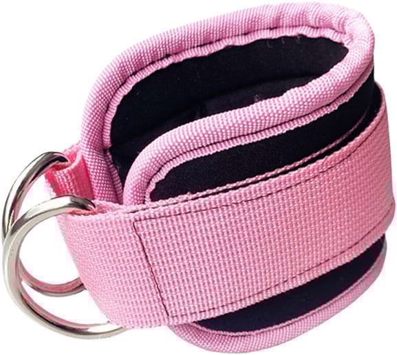 Kulkšnies įtvaras iš poliesterio pluošto su čiurnos dirželiu, universalus dydis, tinkamas jogai