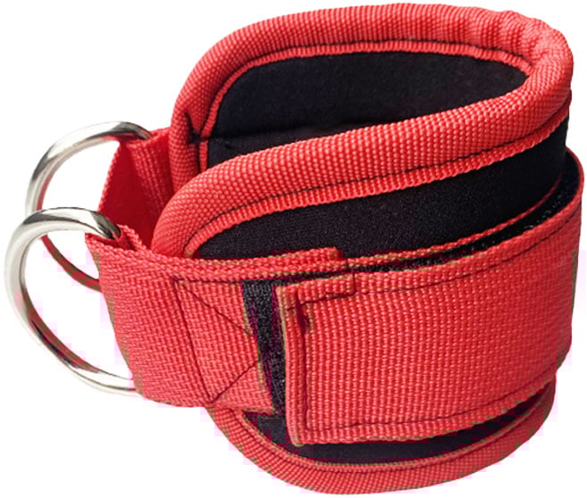 Kulkšnies įtvaras iš poliesterio pluošto su čiurnos dirželiu, universalus dydis, tinkamas jogai