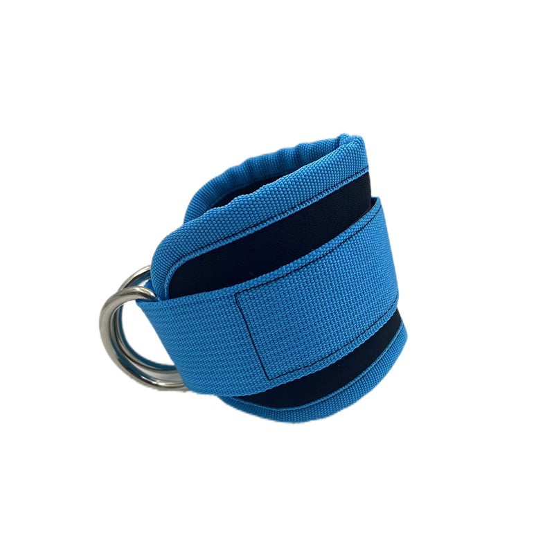 Kulkšnies įtvaras iš poliesterio pluošto su čiurnos dirželiu, universalus dydis, tinkamas jogai