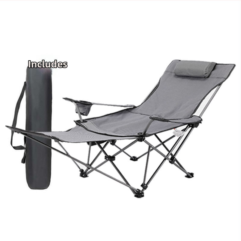 Kempingo sulankstoma lova – lauko, nešiojama su geležies rėmu, Oxford audinio paviršius, apkrova iki 200 kg