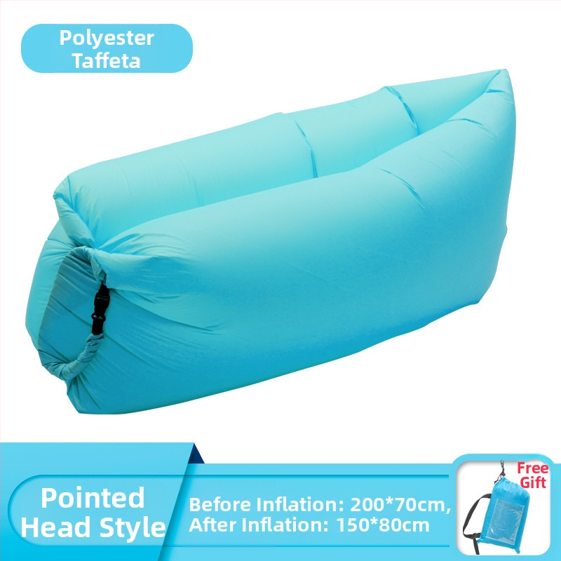 Väliskasutuseks kaasaskantav kokkupandav õhupuhutav diivanvoodi; polüestri pind; kaal 0,8 kg; maksimaalne koormus 150 kg