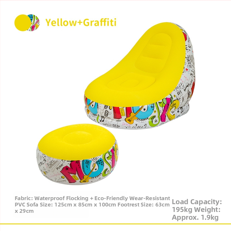 Puhutav diivan-tool matkale - kaasaskantav, flokkipindaga, 1,9 kg, koormus 195 kg, bränd CHANDUG/XANODOGI