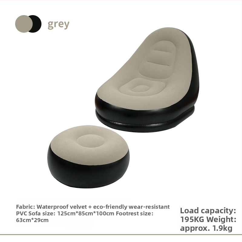 Puhutav diivan-tool matkale - kaasaskantav, flokkipindaga, 1,9 kg, koormus 195 kg, bränd CHANDUG/XANODOGI