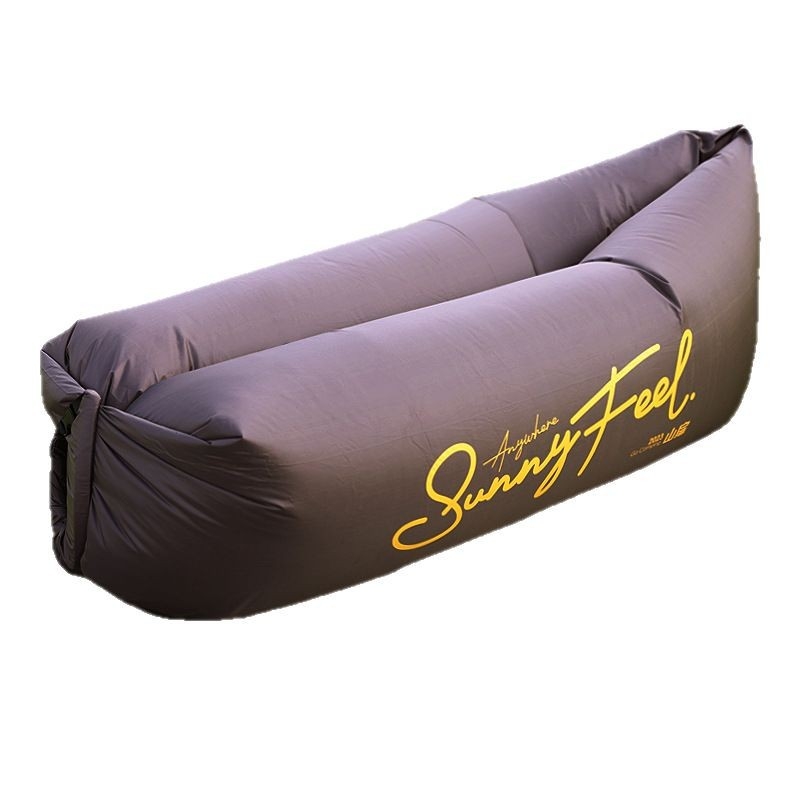 Надуваем диван-креват за къмпинг и открито, портативен за почивка (Тегло: 800 g; Носимост: 120 kg; Повърхност: 210T плат; Категория: надуваемо легло)