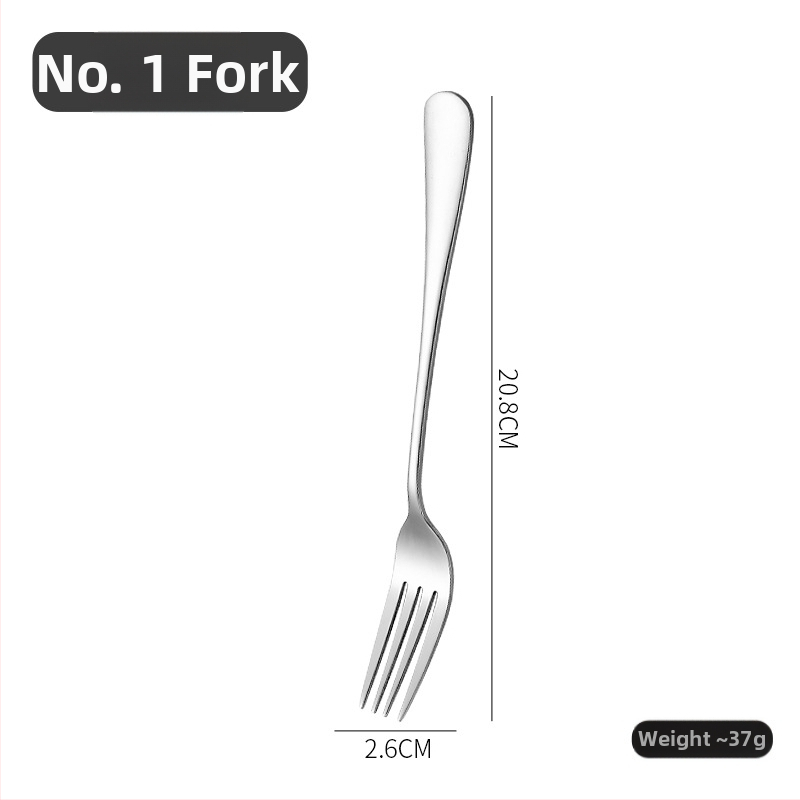 Peilių, šaukštų ir šakutų rinkinys šiaurės stiliuje, iš 410 nerūdijančio plieno, veidrodinis poliravimas, rankų darbo su pritaikytu apdorojimu.