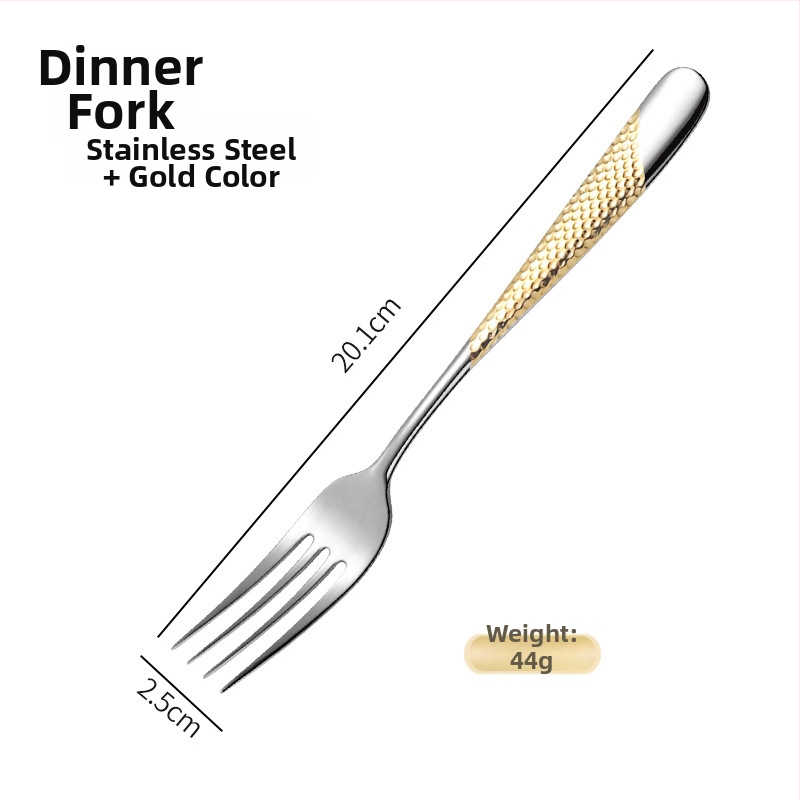 Platinum 304 nerūdijančio plieno stalo įrankių rinkinys vakarietiški patiekalai: peilis, šakutė ir šaukštas, veidrodinis poliravimas, lengvas prabangos retro stilius, pritaikymas galimas