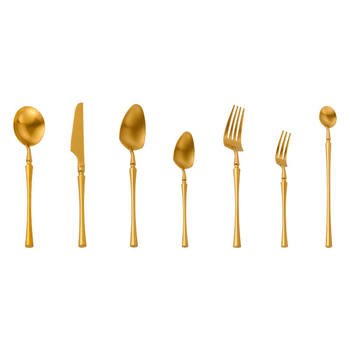 304 nerūdijančio plieno peilių, šaukštų ir šakutėlių rinkinys su siauru juosmeniu, vandens poliravimas, Korėjos stilius