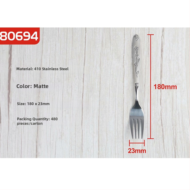 Sada príborov z nerezovej ocele – vidličky a lyžice, 201 nerezová oceľ, zrkadlové leštenie, moderný minimalistický štýl, pre dospelých