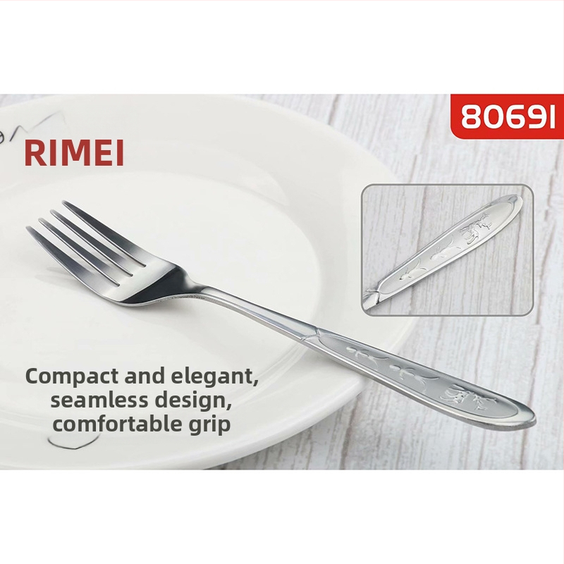 Nerūdijančio plieno stalo įrankių rinkinys – šakutė ir šaukštas, 201 nerūdijančio plieno, veidrodinis poliravimas, modernus minimalistinis stilius, suaugusiems