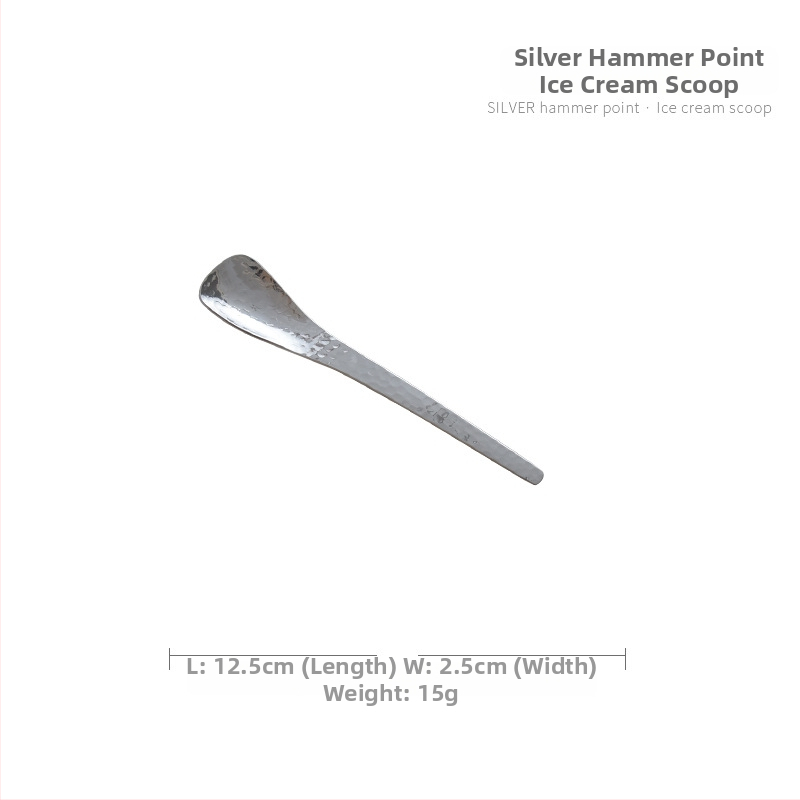 Japonijos stiliaus nerūdijančio plieno stalo įrankių rinkinys — įskaitant šaukštą, desertinį šaukštą, arbatinį šaukštelį ir šakutę; 304 nerūdijančio plieno; veidrodinis poliravimas; paprastas stilius.