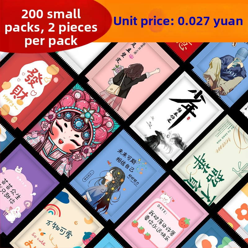 Vienkartinės pirštinės su logotipo spauda, individualiai supakuotos, storos, skirtos maitinimui ir omarų pristatymui, plastikas PE, skaidrios, maisto kokybei