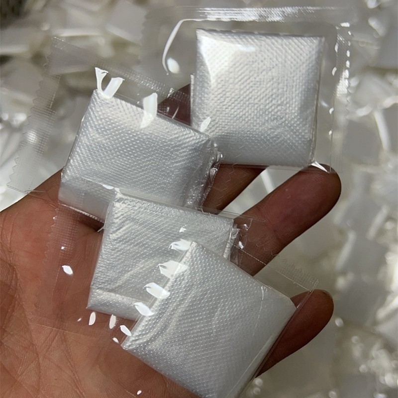 Vienkartinės pirštinės su logotipo spauda, individualiai supakuotos, storos, skirtos maitinimui ir omarų pristatymui, plastikas PE, skaidrios, maisto kokybei