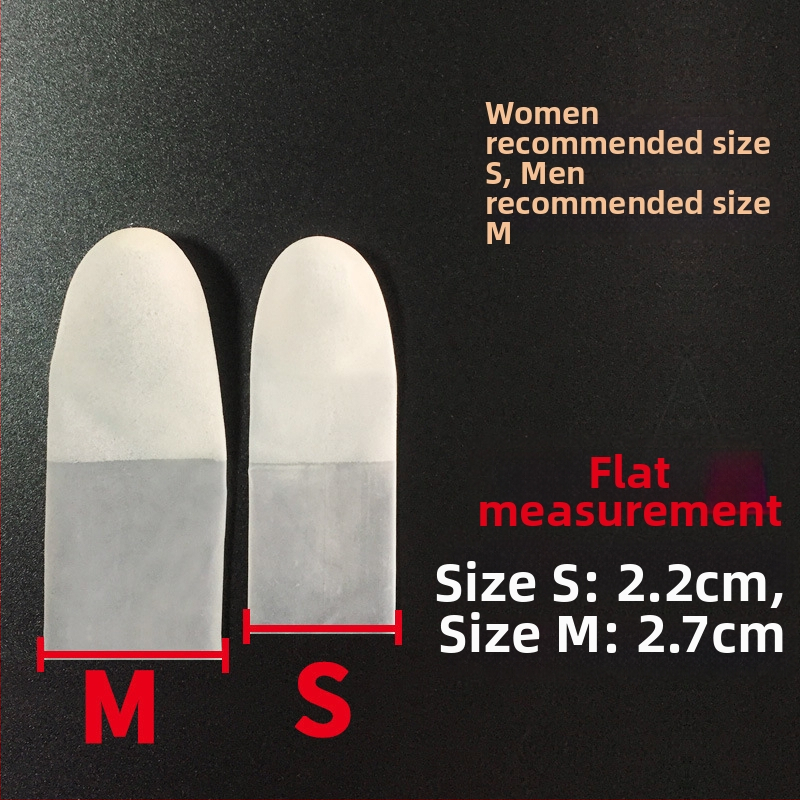 Vienreizējās pirkstu galiņu cimdi, no plastmasas, ūdensizturīgi, biezums 0.05-0.1 mm, vienkāršs raksts