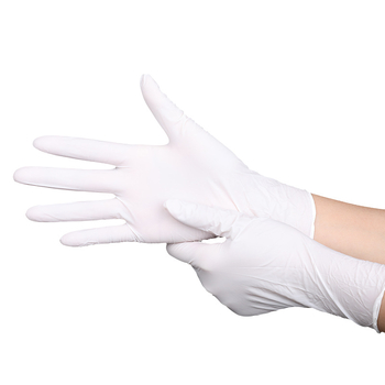 Vienkartinės nitrilinės pirštinės maisto pramonei, anti-slip, storis 0.2-0.3 mm, vientisas dizainas, privatūs ženklinimo sprendimai