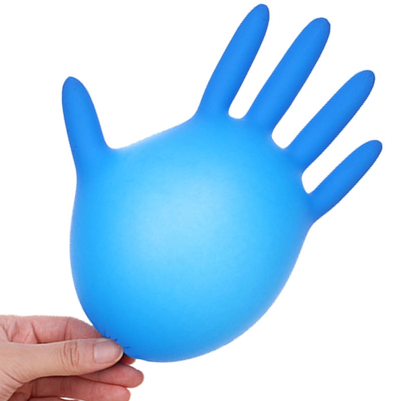 Vienkartinės nitrilinės pirštinės maisto pramonei, anti-slip, storis 0.2-0.3 mm, vientisas dizainas, privatūs ženklinimo sprendimai