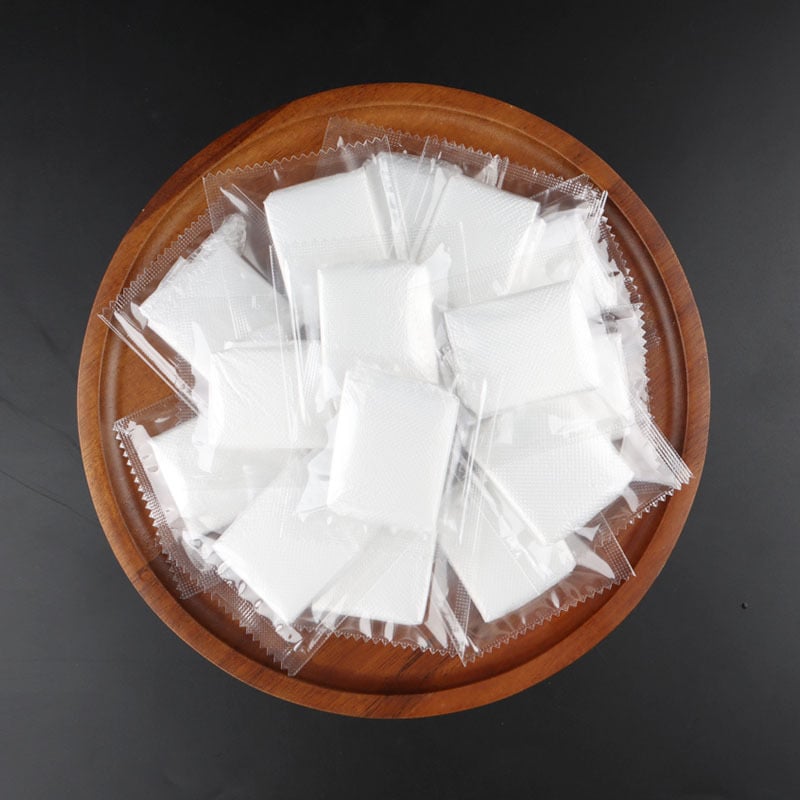 Egyszer használatos műanyag kesztyűk, átlátszóak, porállóak, 2 db csomagban