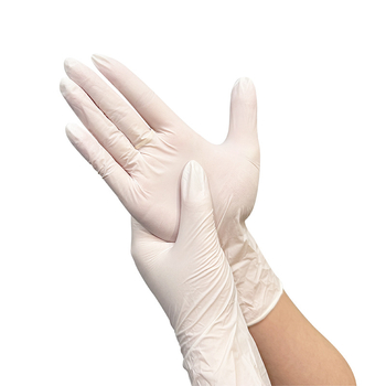 Vienkartinės pirštinės, Prekės ženklas Jue nuo, Slydimo prevencija, Vieno spalvos raštas, Logotipo spauda įmanoma, Prekės kodas: Ding qing gloves