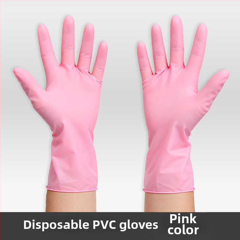 Vienkartinės pirštinės, Prekės ženklas Jue nuo, Slydimo prevencija, Vieno spalvos raštas, Logotipo spauda įmanoma, Prekės kodas: Ding qing gloves